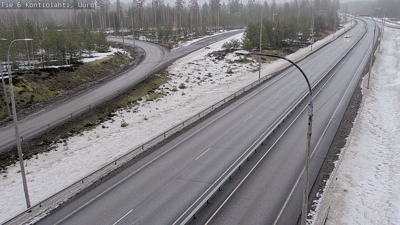 Kelikamerat Kuva Tie 6 Kontiolahti, Uuro, Kontiolahti, Pohjois-Karjala