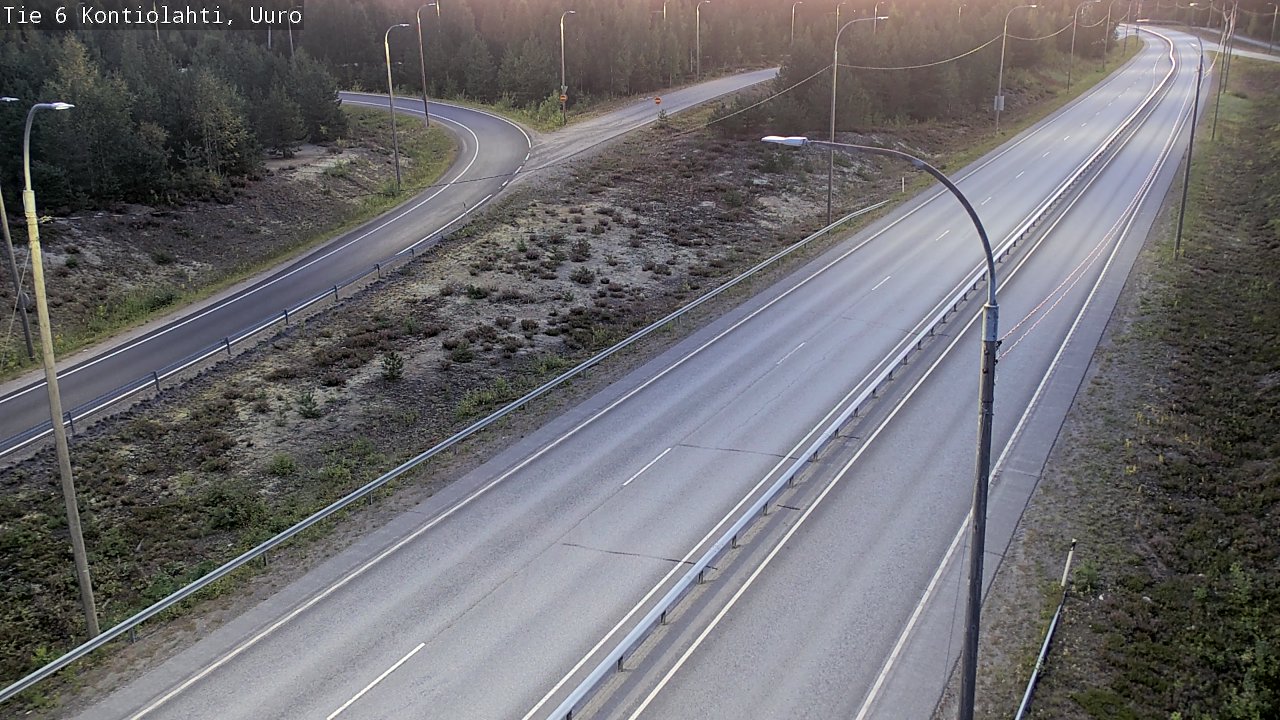 Kelikamerat Kuva Tie 6 Kontiolahti, Uuro, Kontiolahti, Pohjois-Karjala