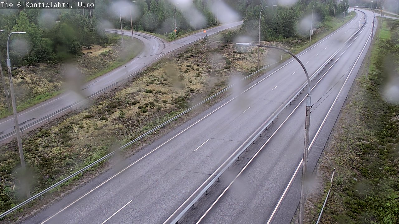 Kelikamerat Kuva Tie 6 Kontiolahti, Uuro, Kontiolahti, Pohjois-Karjala
