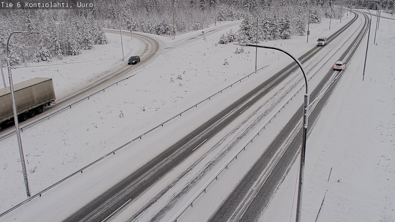 Kelikamerat Kuva Tie 6 Kontiolahti, Uuro, Kontiolahti, Pohjois-Karjala