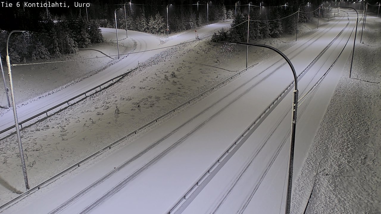 Kelikamerat Kuva Tie 6 Kontiolahti, Uuro, Kontiolahti, Pohjois-Karjala