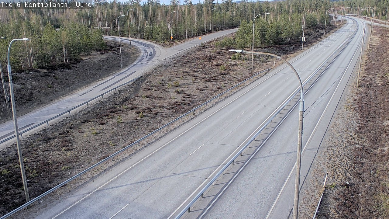 Kelikamerat Kuva Tie 6 Kontiolahti, Uuro, Kontiolahti, Pohjois-Karjala