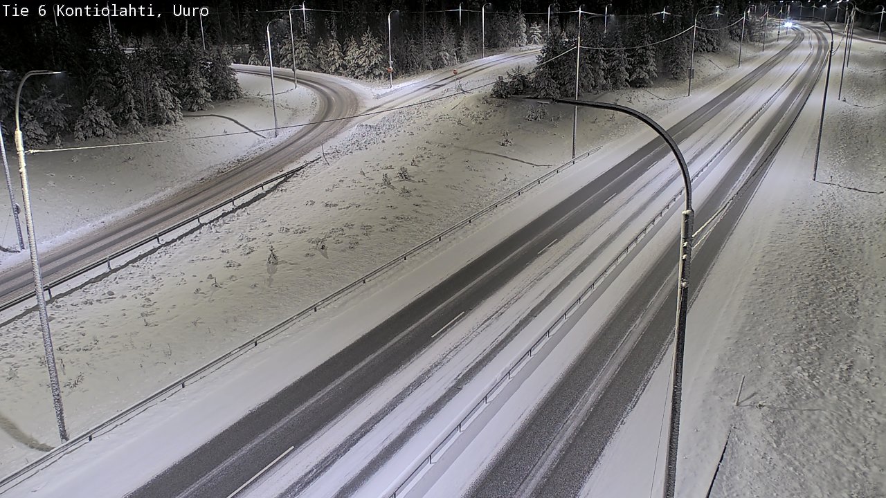 Kelikamerat Kuva Tie 6 Kontiolahti, Uuro, Kontiolahti, Pohjois-Karjala