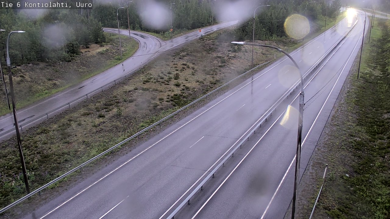 Kelikamerat Kuva Tie 6 Kontiolahti, Uuro, Kontiolahti, Pohjois-Karjala
