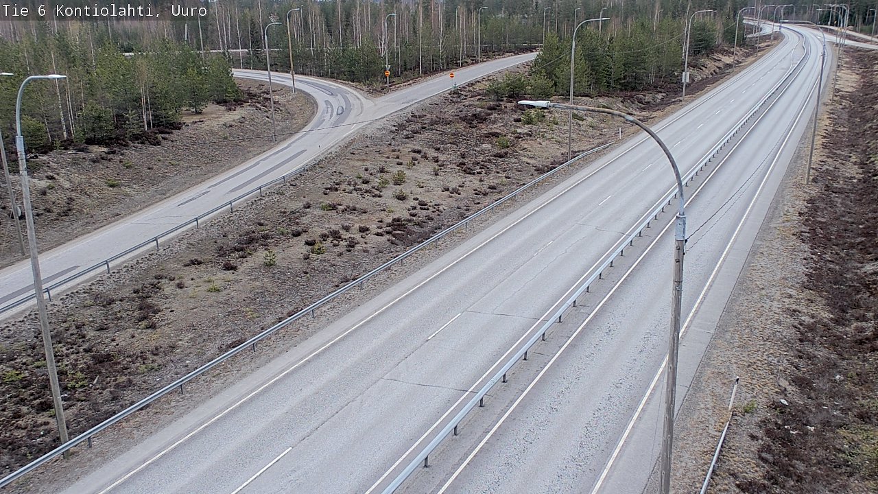 Kelikamerat Kuva Tie 6 Kontiolahti, Uuro, Kontiolahti, Pohjois-Karjala