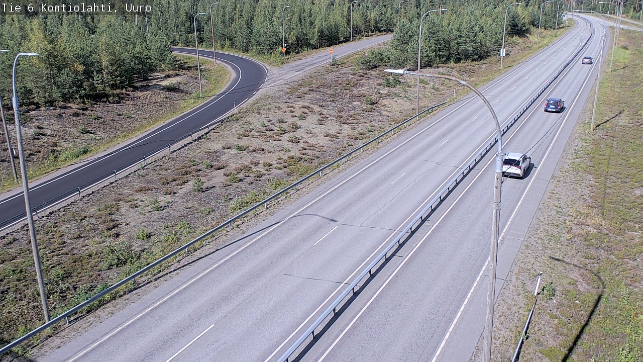 Kelikamerat Kuva Tie 6 Kontiolahti, Uuro, Kontiolahti, Pohjois-Karjala