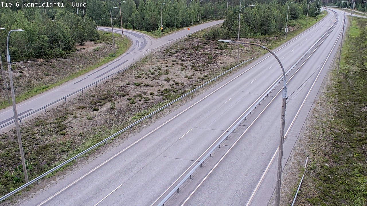 Kelikamerat Kuva Tie 6 Kontiolahti, Uuro, Kontiolahti, Pohjois-Karjala