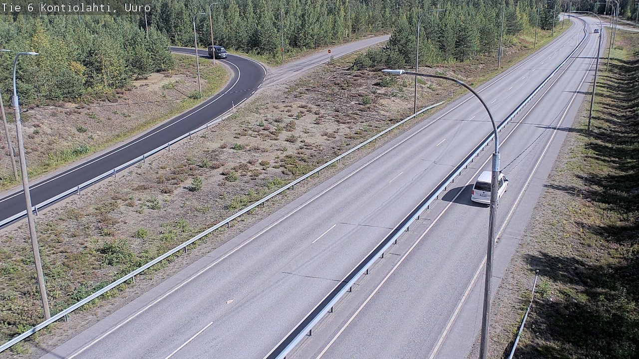 Kelikamerat Kuva Tie 6 Kontiolahti, Uuro, Kontiolahti, Pohjois-Karjala