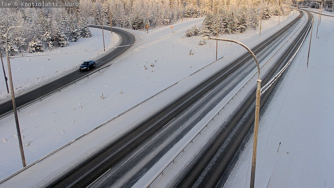 Kelikamerat Kuva Tie 6 Kontiolahti, Uuro, Kontiolahti, Pohjois-Karjala