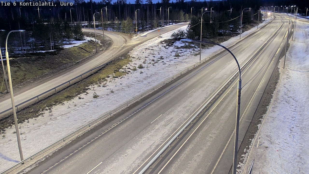 Kelikamerat Kuva Tie 6 Kontiolahti, Uuro, Kontiolahti, Pohjois-Karjala