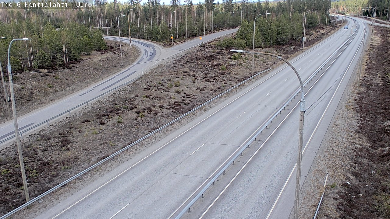 Kelikamerat Kuva Tie 6 Kontiolahti, Uuro, Kontiolahti, Pohjois-Karjala