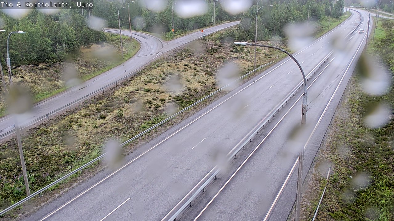 Kelikamerat Kuva Tie 6 Kontiolahti, Uuro, Kontiolahti, Pohjois-Karjala