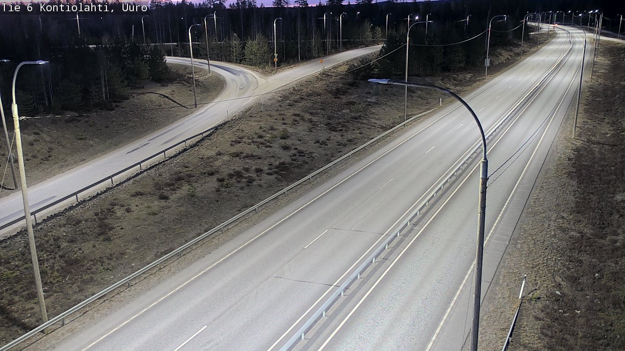 Kelikamerat Kuva Tie 6 Kontiolahti, Uuro, Kontiolahti, Pohjois-Karjala