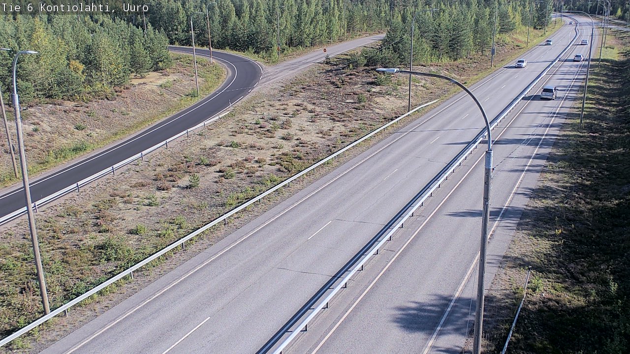 Kelikamerat Kuva Tie 6 Kontiolahti, Uuro, Kontiolahti, Pohjois-Karjala