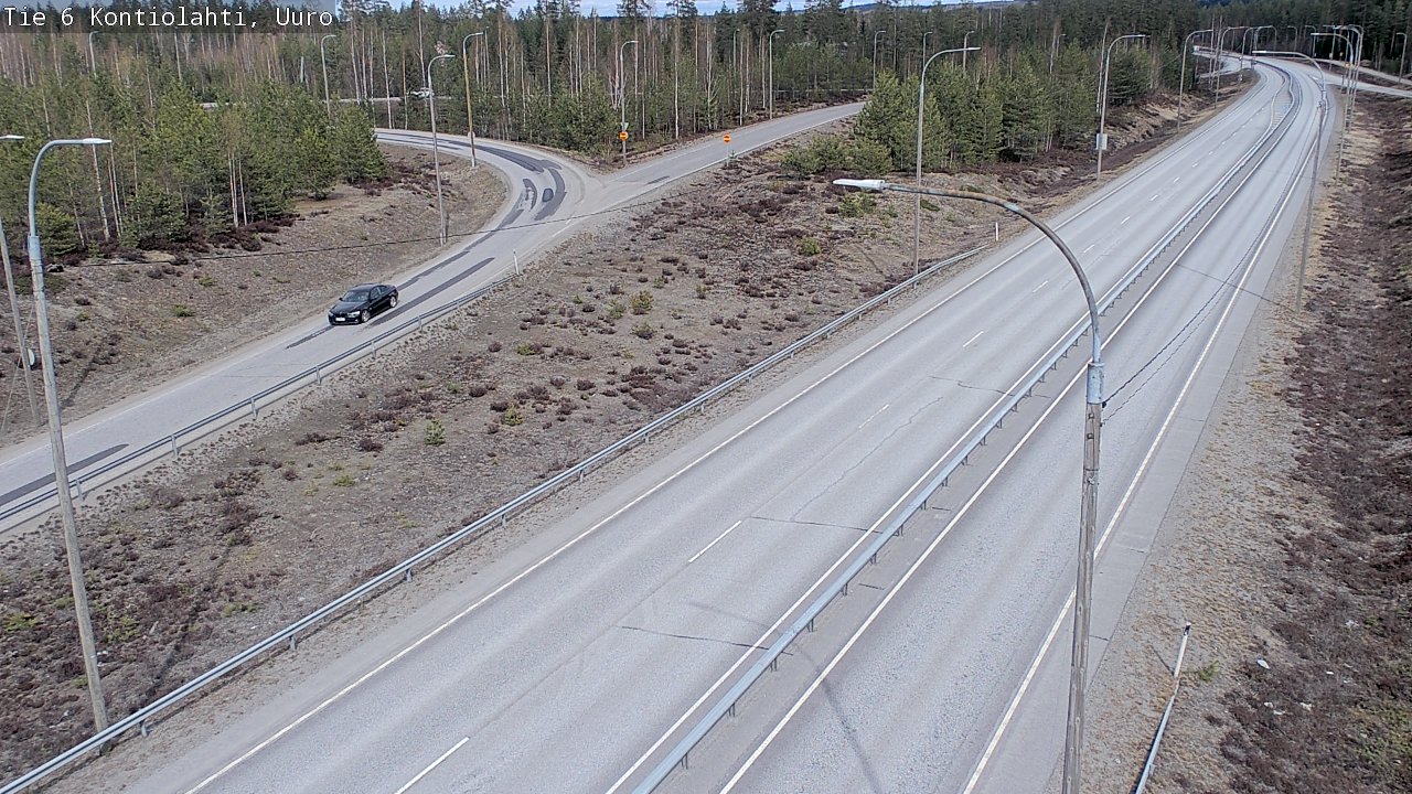 Kelikamerat Kuva Tie 6 Kontiolahti, Uuro, Kontiolahti, Pohjois-Karjala
