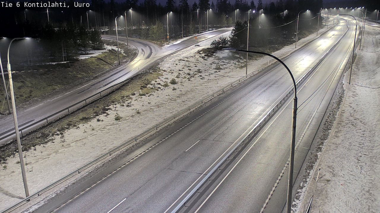 Kelikamerat Kuva Tie 6 Kontiolahti, Uuro, Kontiolahti, Pohjois-Karjala