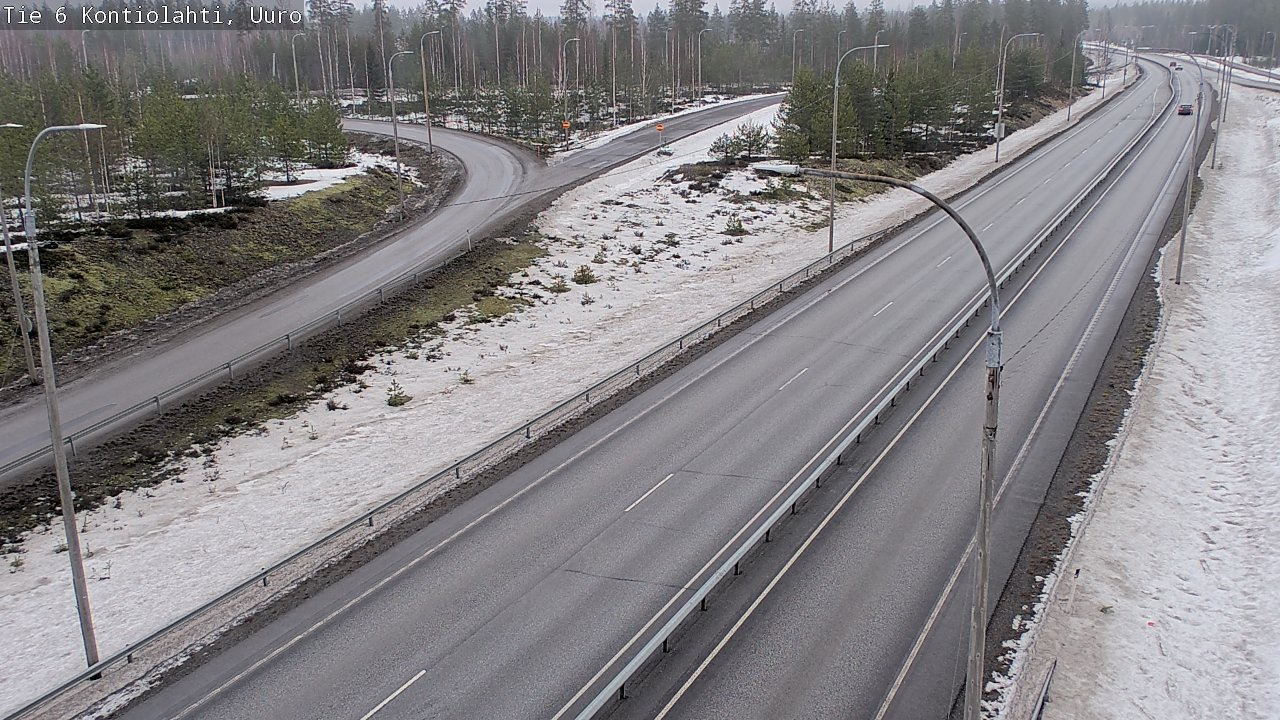 Kelikamerat Kuva Tie 6 Kontiolahti, Uuro, Kontiolahti, Pohjois-Karjala