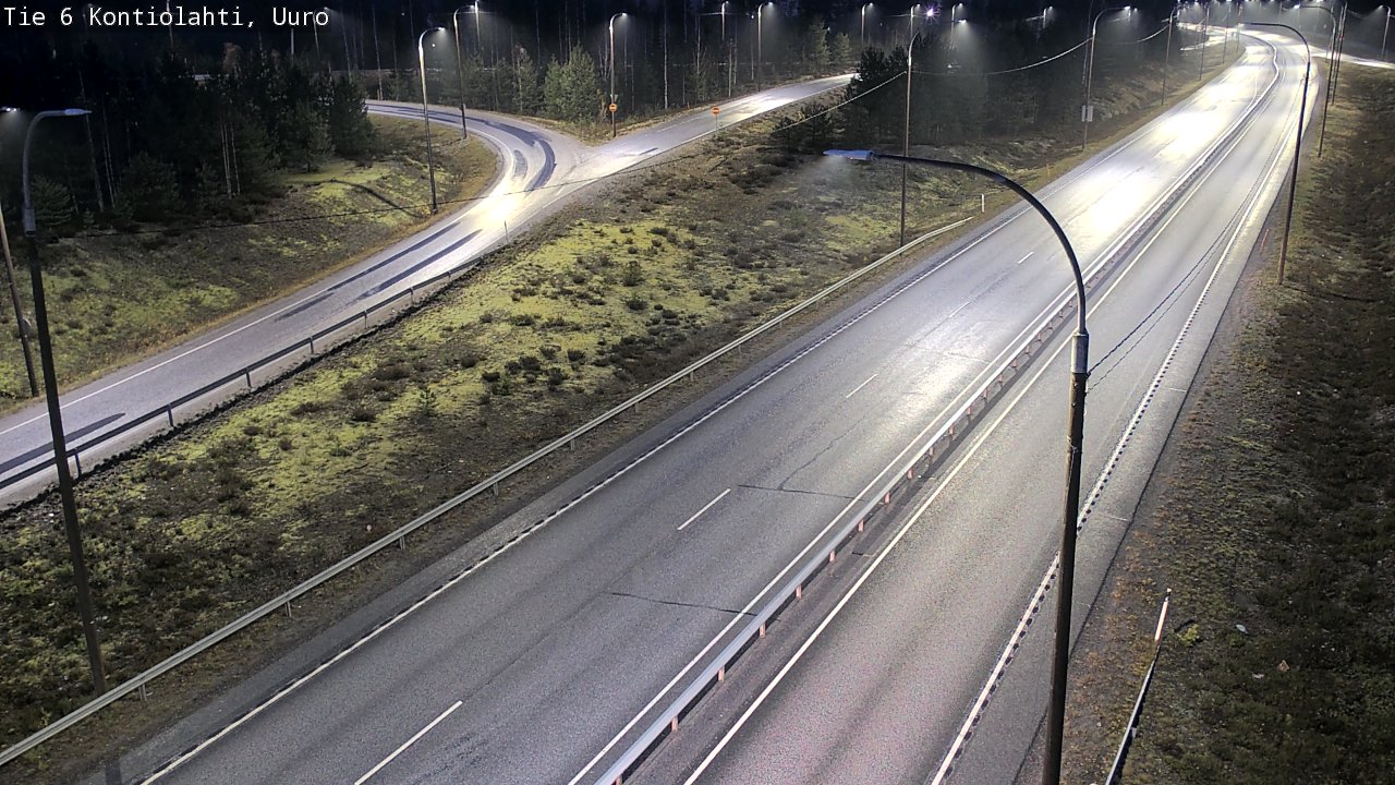 Kelikamerat Kuva Tie 6 Kontiolahti, Uuro, Kontiolahti, Pohjois-Karjala