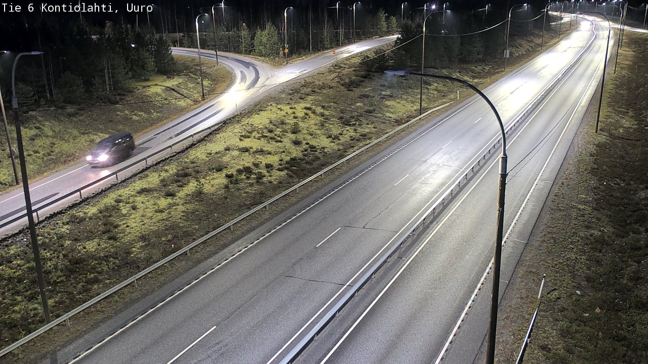 Kelikamerat Kuva Tie 6 Kontiolahti, Uuro, Kontiolahti, Pohjois-Karjala