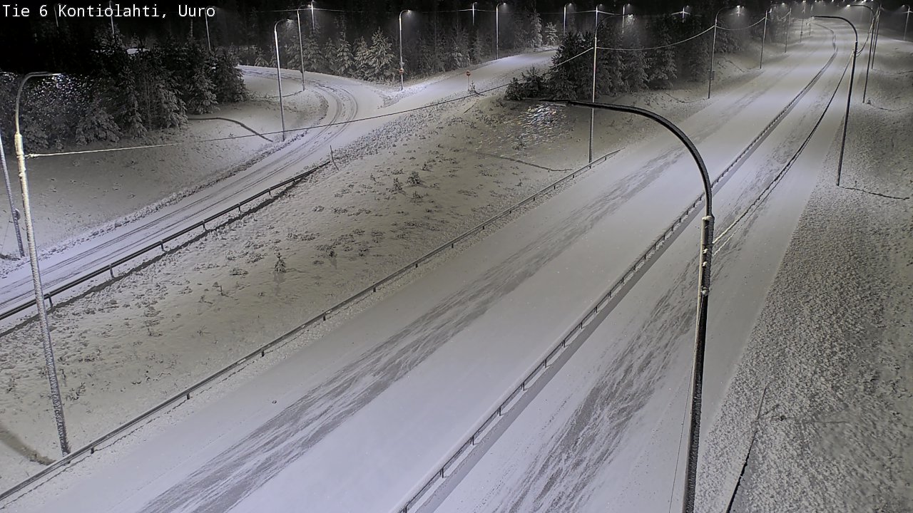 Kelikamerat Kuva Tie 6 Kontiolahti, Uuro, Kontiolahti, Pohjois-Karjala