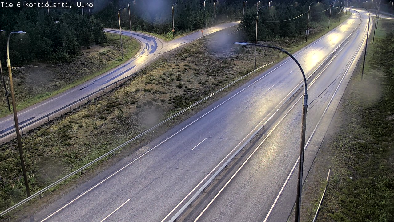 Kelikamerat Kuva Tie 6 Kontiolahti, Uuro, Kontiolahti, Pohjois-Karjala