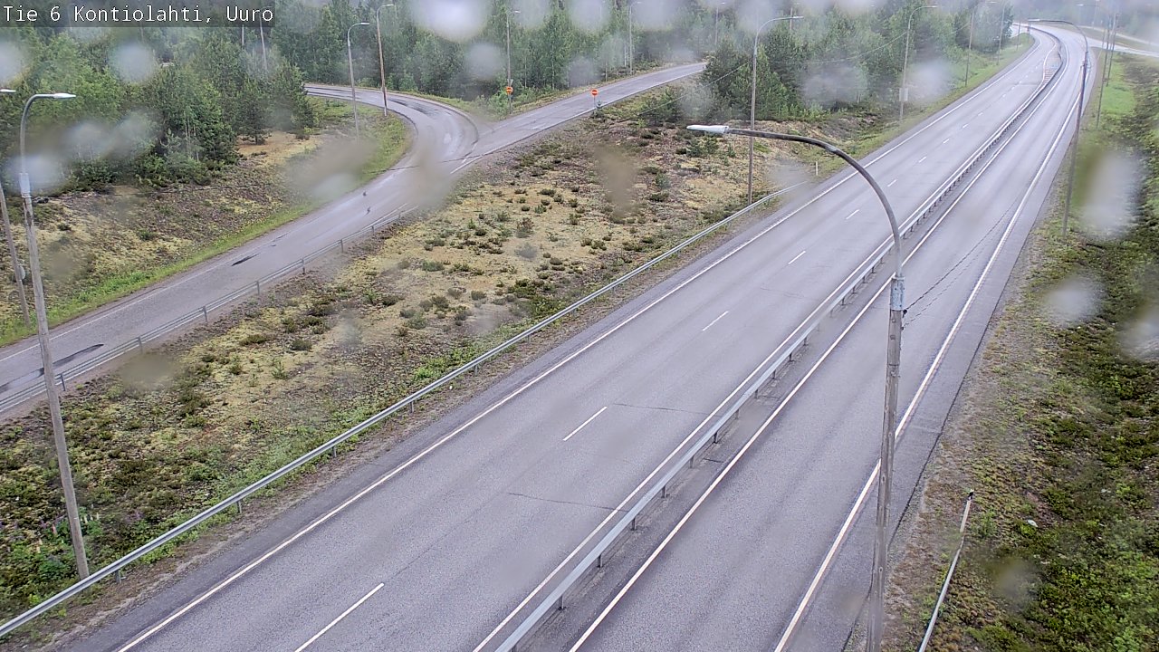Kelikamerat Kuva Tie 6 Kontiolahti, Uuro, Kontiolahti, Pohjois-Karjala