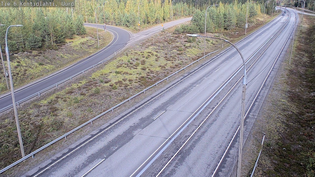 Kelikamerat Kuva Tie 6 Kontiolahti, Uuro, Kontiolahti, Pohjois-Karjala