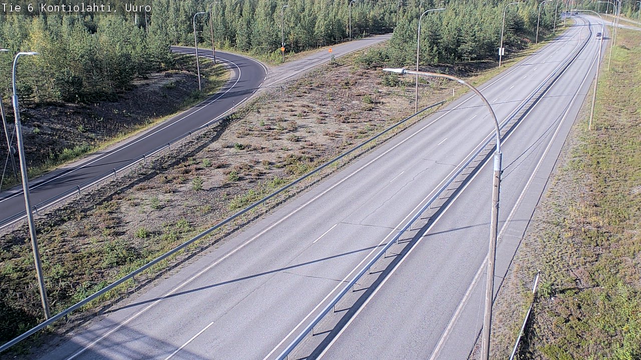 Kelikamerat Kuva Tie 6 Kontiolahti, Uuro, Kontiolahti, Pohjois-Karjala