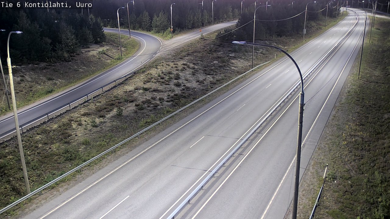 Kelikamerat Kuva Tie 6 Kontiolahti, Uuro, Kontiolahti, Pohjois-Karjala