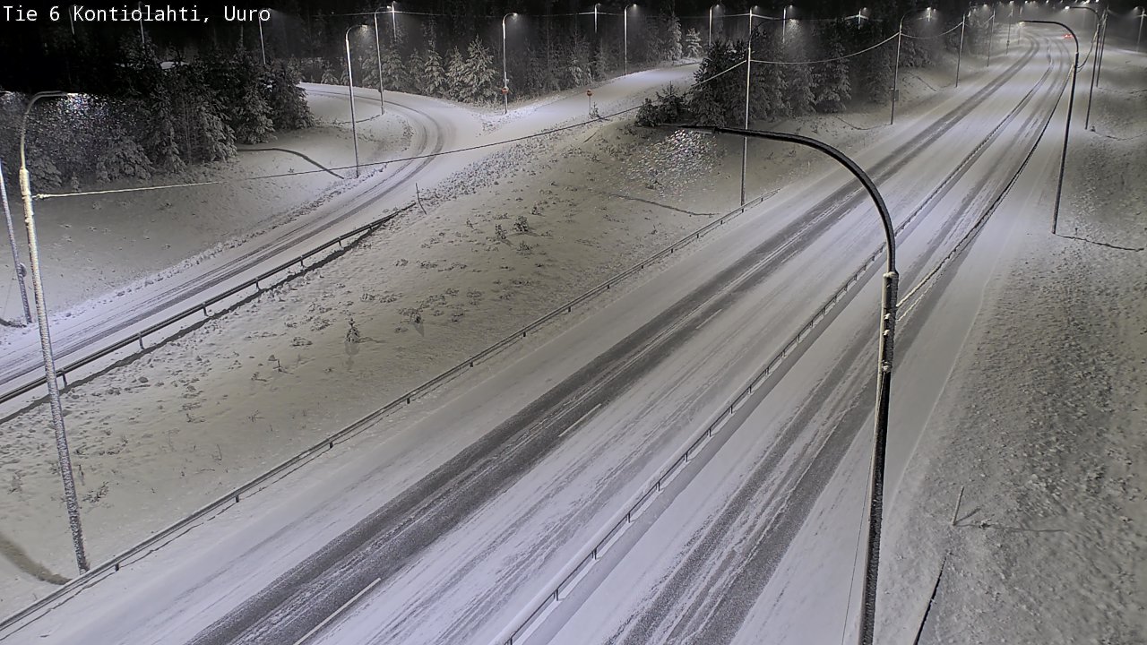 Kelikamerat Kuva Tie 6 Kontiolahti, Uuro, Kontiolahti, Pohjois-Karjala