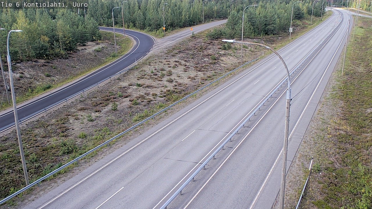 Kelikamerat Kuva Tie 6 Kontiolahti, Uuro, Kontiolahti, Pohjois-Karjala