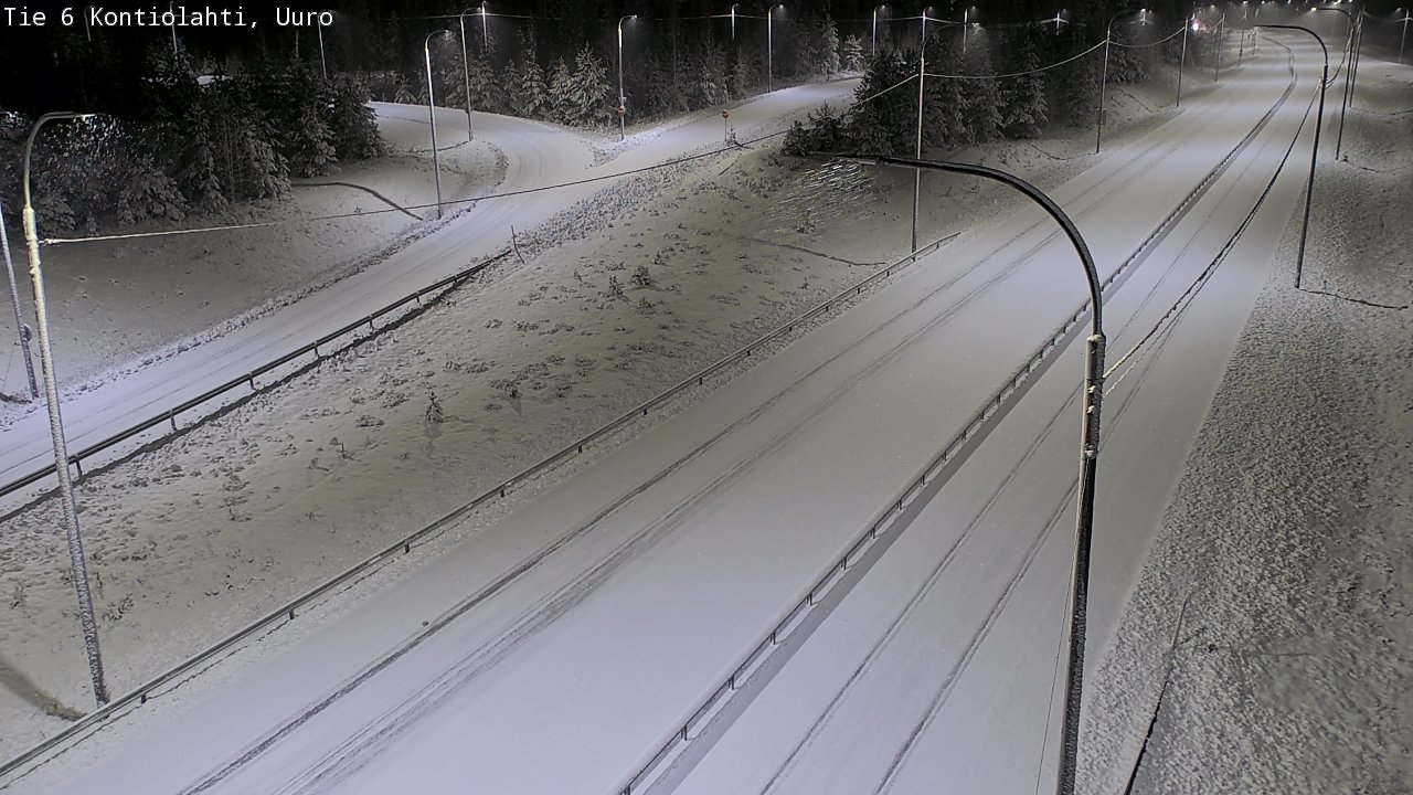 Kelikamerat Kuva Tie 6 Kontiolahti, Uuro, Kontiolahti, Pohjois-Karjala