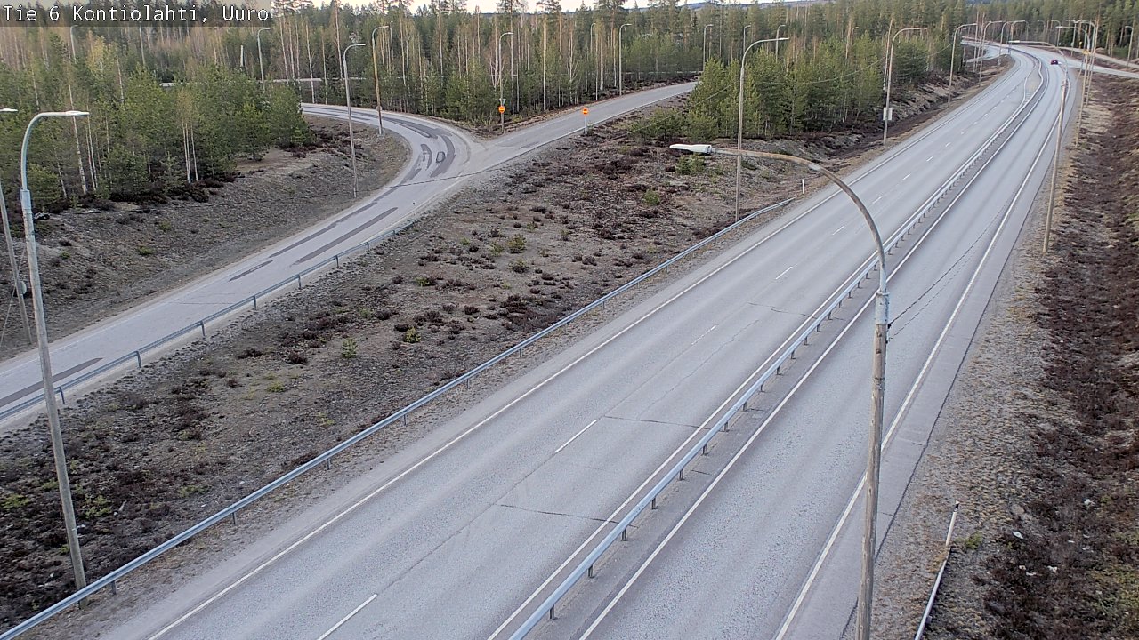 Kelikamerat Kuva Tie 6 Kontiolahti, Uuro, Kontiolahti, Pohjois-Karjala