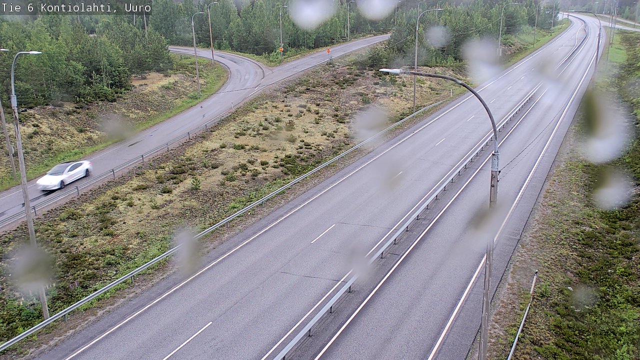 Kelikamerat Kuva Tie 6 Kontiolahti, Uuro, Kontiolahti, Pohjois-Karjala