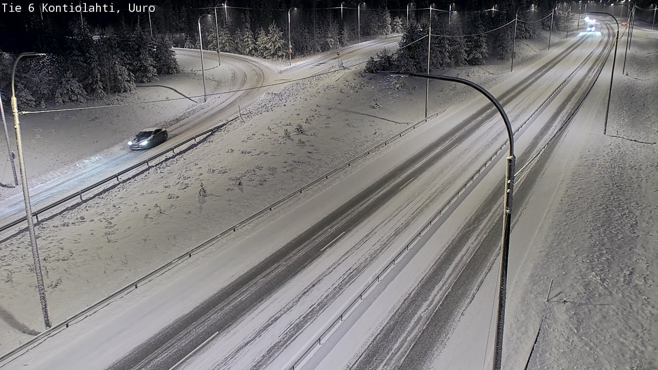 Kelikamerat Kuva Tie 6 Kontiolahti, Uuro, Kontiolahti, Pohjois-Karjala