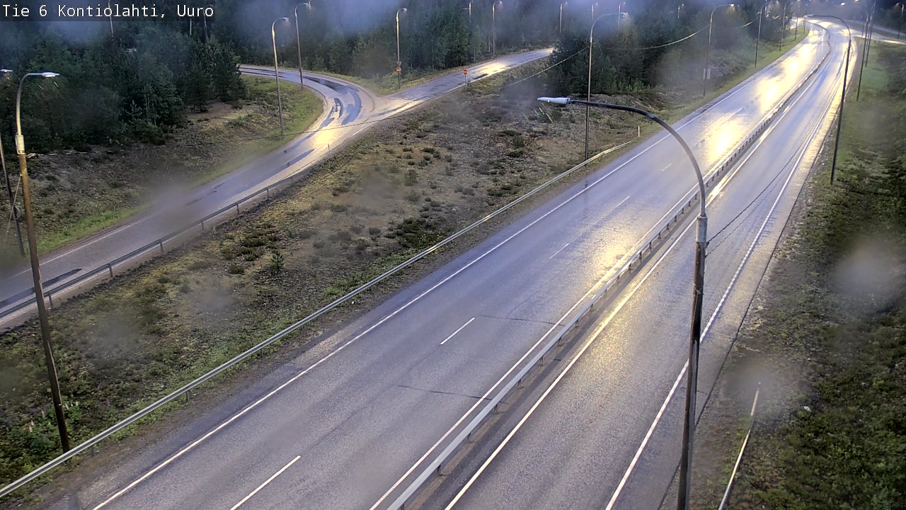 Kelikamerat Kuva Tie 6 Kontiolahti, Uuro, Kontiolahti, Pohjois-Karjala