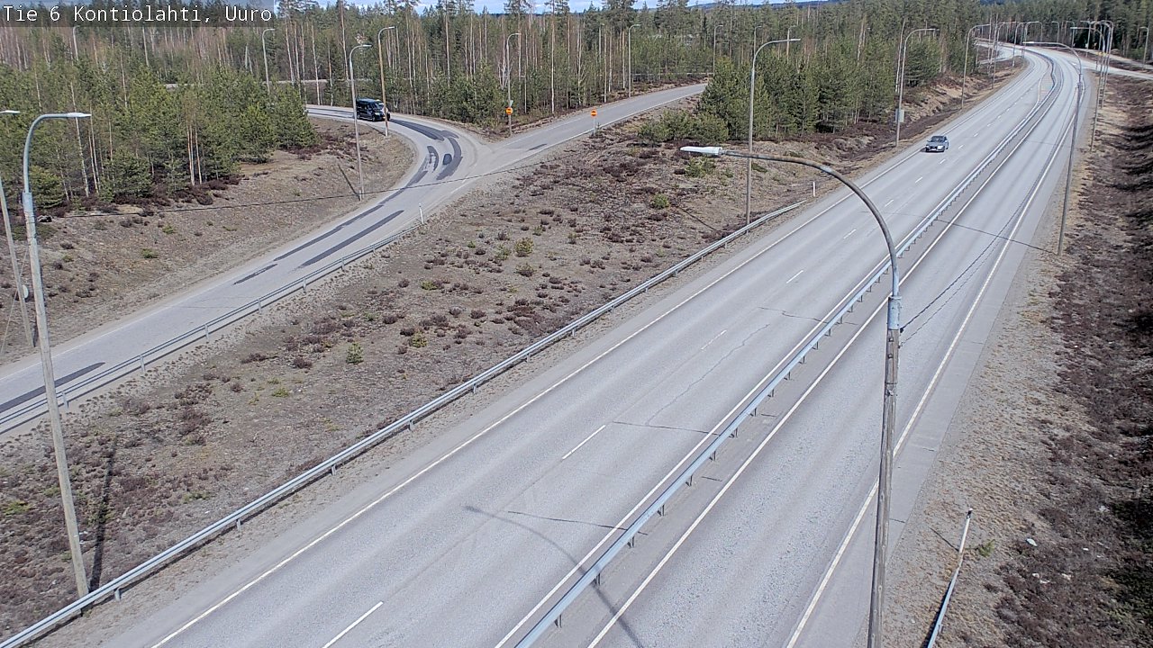 Kelikamerat Kuva Tie 6 Kontiolahti, Uuro, Kontiolahti, Pohjois-Karjala