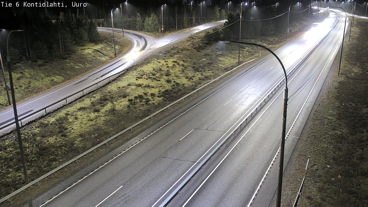 Kelikamerat Kuva Tie 6 Kontiolahti, Uuro, Kontiolahti, Pohjois-Karjala