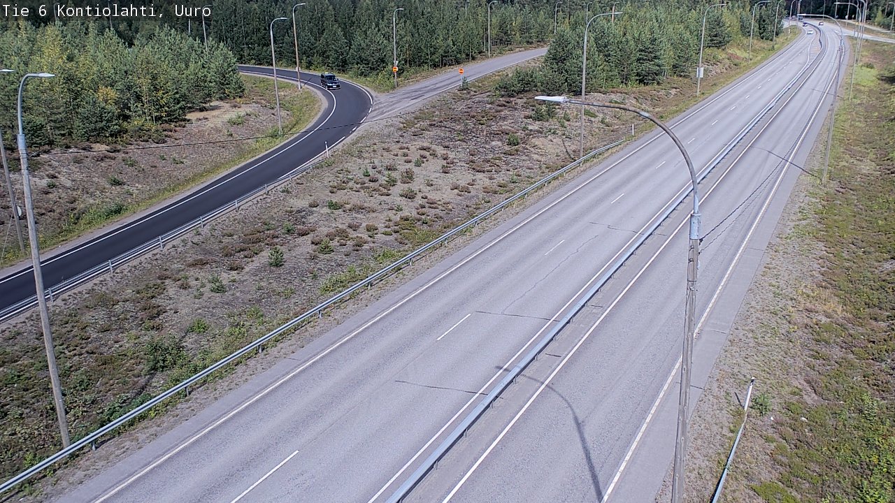 Kelikamerat Kuva Tie 6 Kontiolahti, Uuro, Kontiolahti, Pohjois-Karjala
