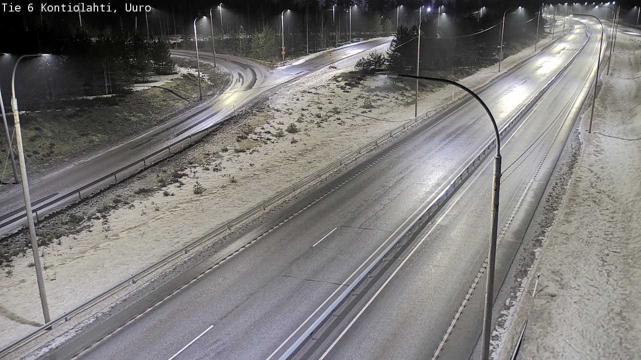 Kelikamerat Kuva Tie 6 Kontiolahti, Uuro, Kontiolahti, Pohjois-Karjala