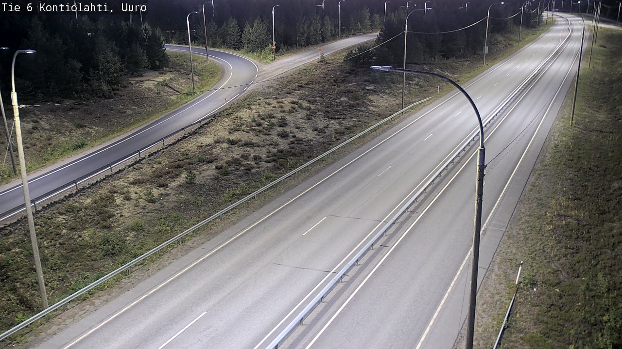 Kelikamerat Kuva Tie 6 Kontiolahti, Uuro, Kontiolahti, Pohjois-Karjala
