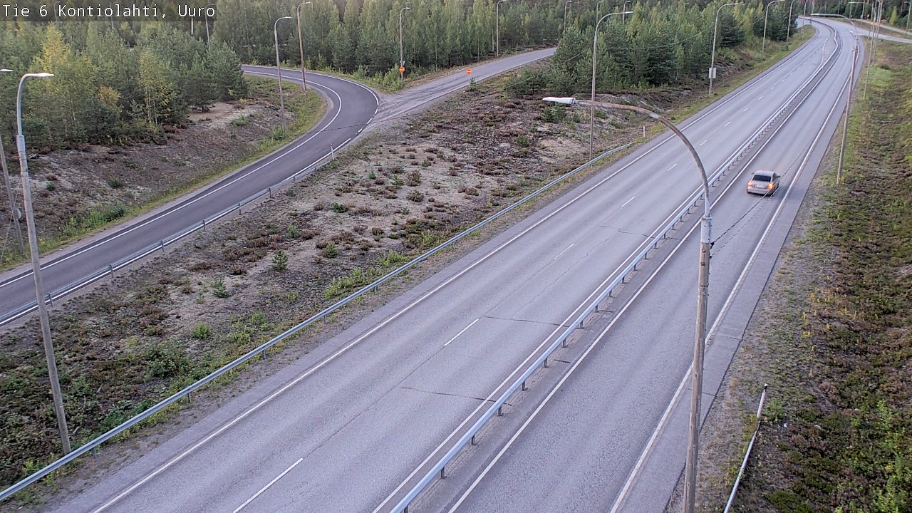 Kelikamerat Kuva Tie 6 Kontiolahti, Uuro, Kontiolahti, Pohjois-Karjala