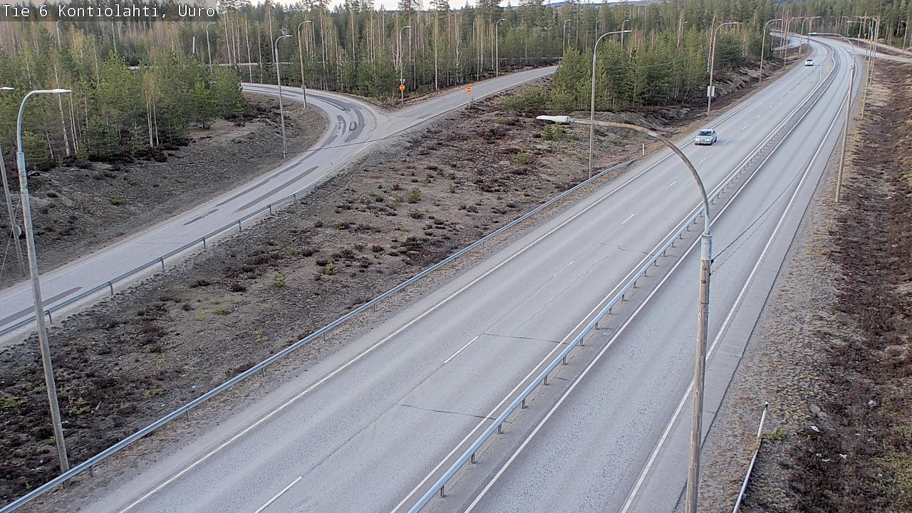 Kelikamerat Kuva Tie 6 Kontiolahti, Uuro, Kontiolahti, Pohjois-Karjala
