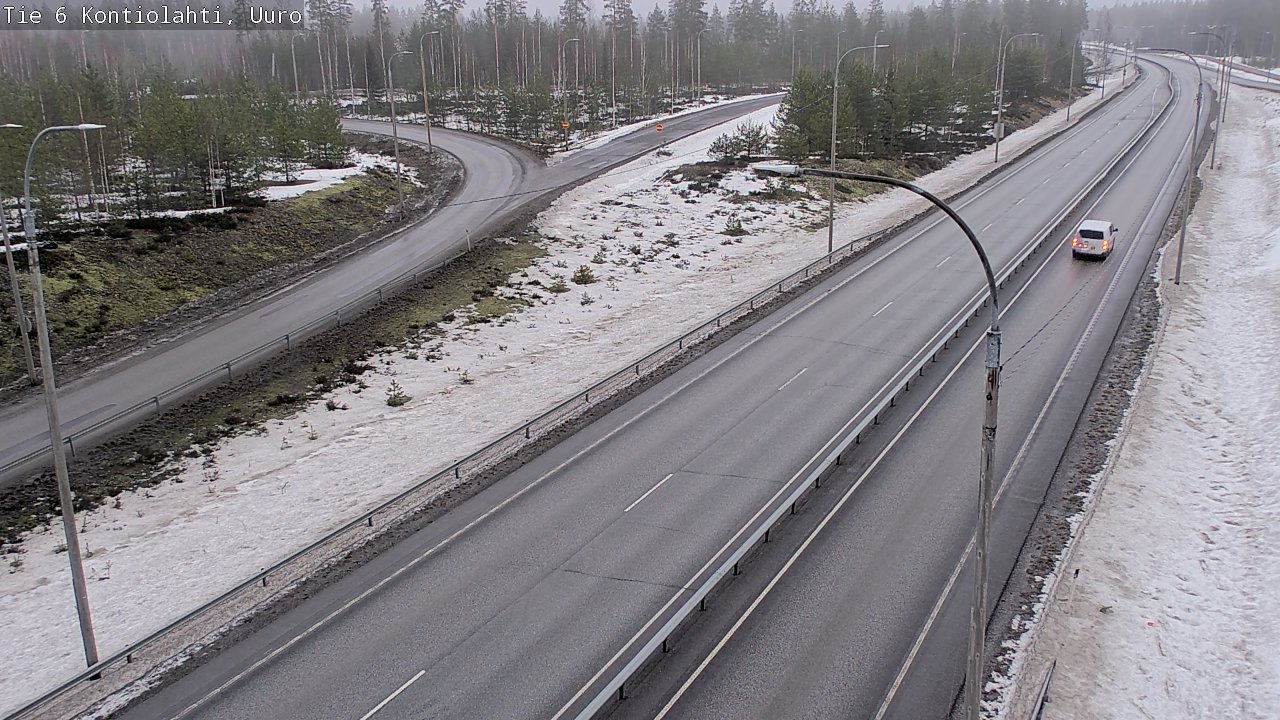 Kelikamerat Kuva Tie 6 Kontiolahti, Uuro, Kontiolahti, Pohjois-Karjala