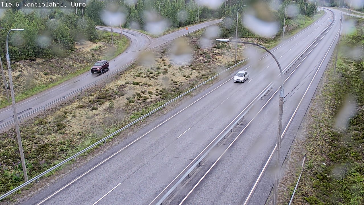 Kelikamerat Kuva Tie 6 Kontiolahti, Uuro, Kontiolahti, Pohjois-Karjala