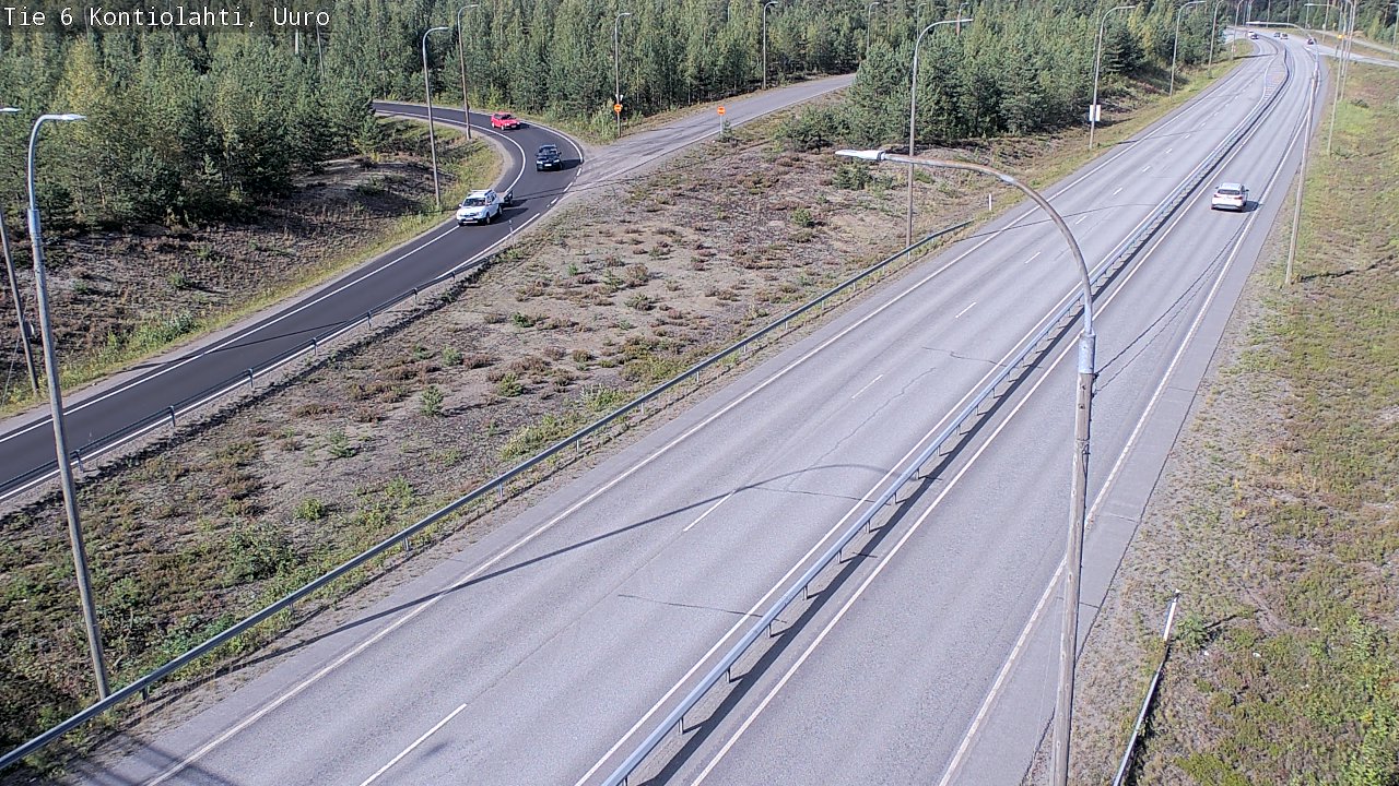 Kelikamerat Kuva Tie 6 Kontiolahti, Uuro, Kontiolahti, Pohjois-Karjala