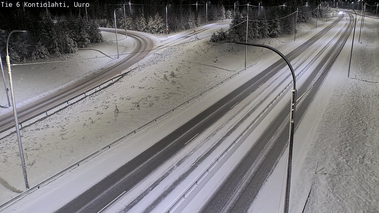 Kelikamerat Kuva Tie 6 Kontiolahti, Uuro, Kontiolahti, Pohjois-Karjala