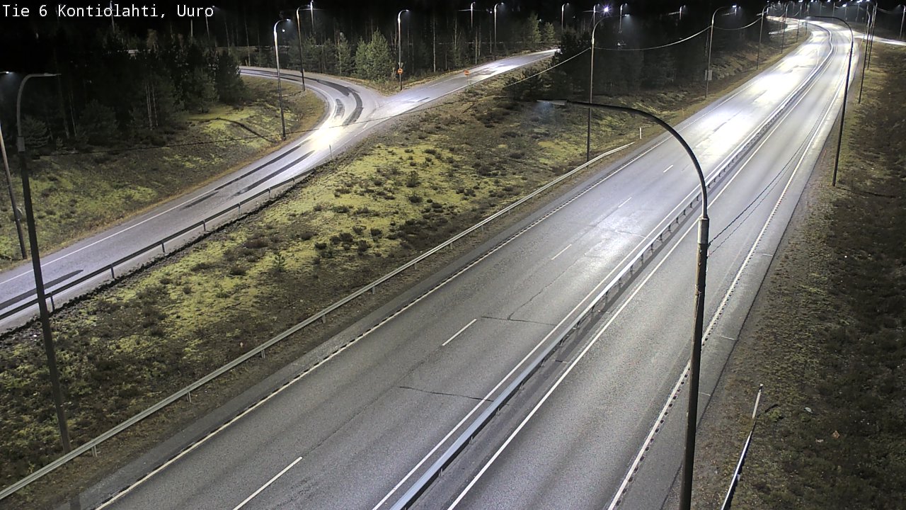 Kelikamerat Kuva Tie 6 Kontiolahti, Uuro, Kontiolahti, Pohjois-Karjala