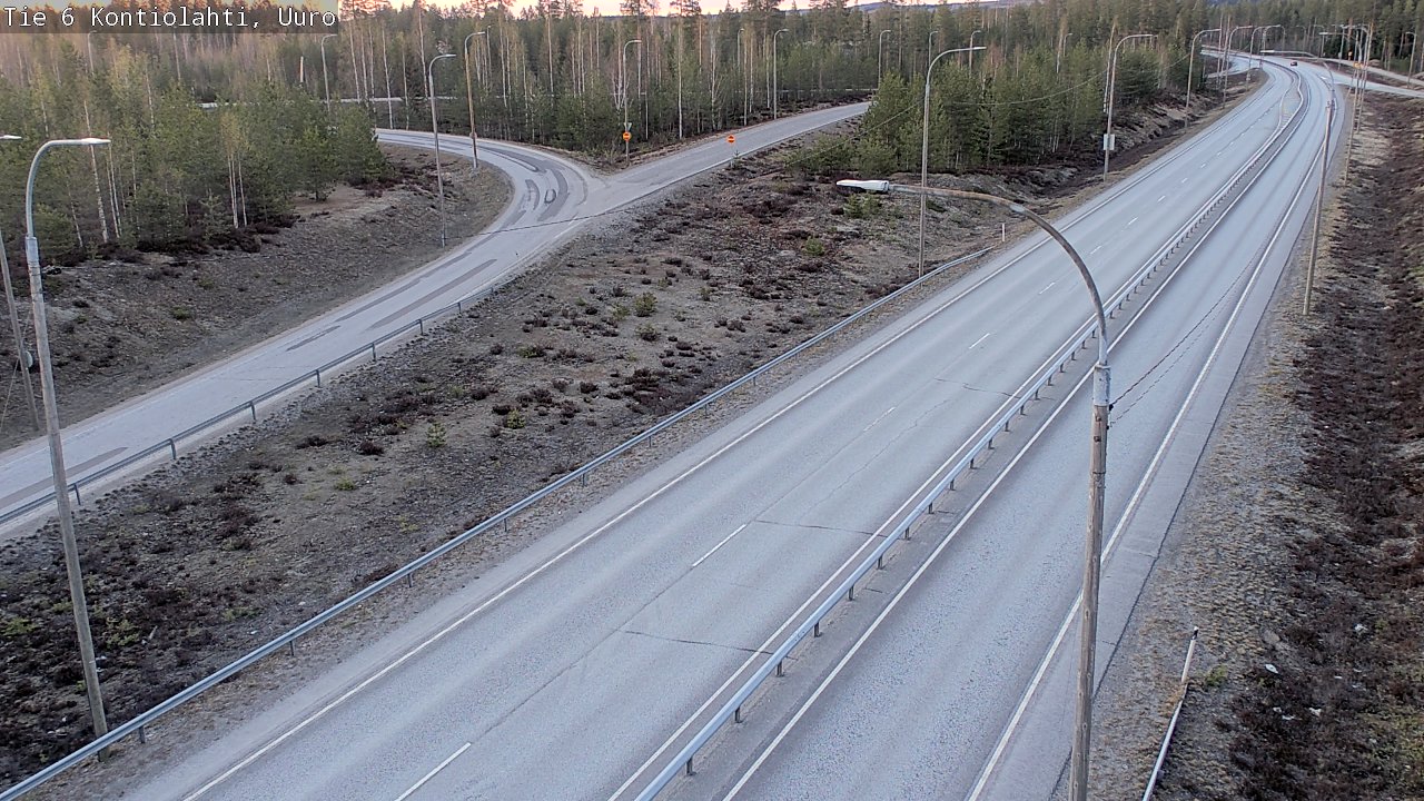 Kelikamerat Kuva Tie 6 Kontiolahti, Uuro, Kontiolahti, Pohjois-Karjala