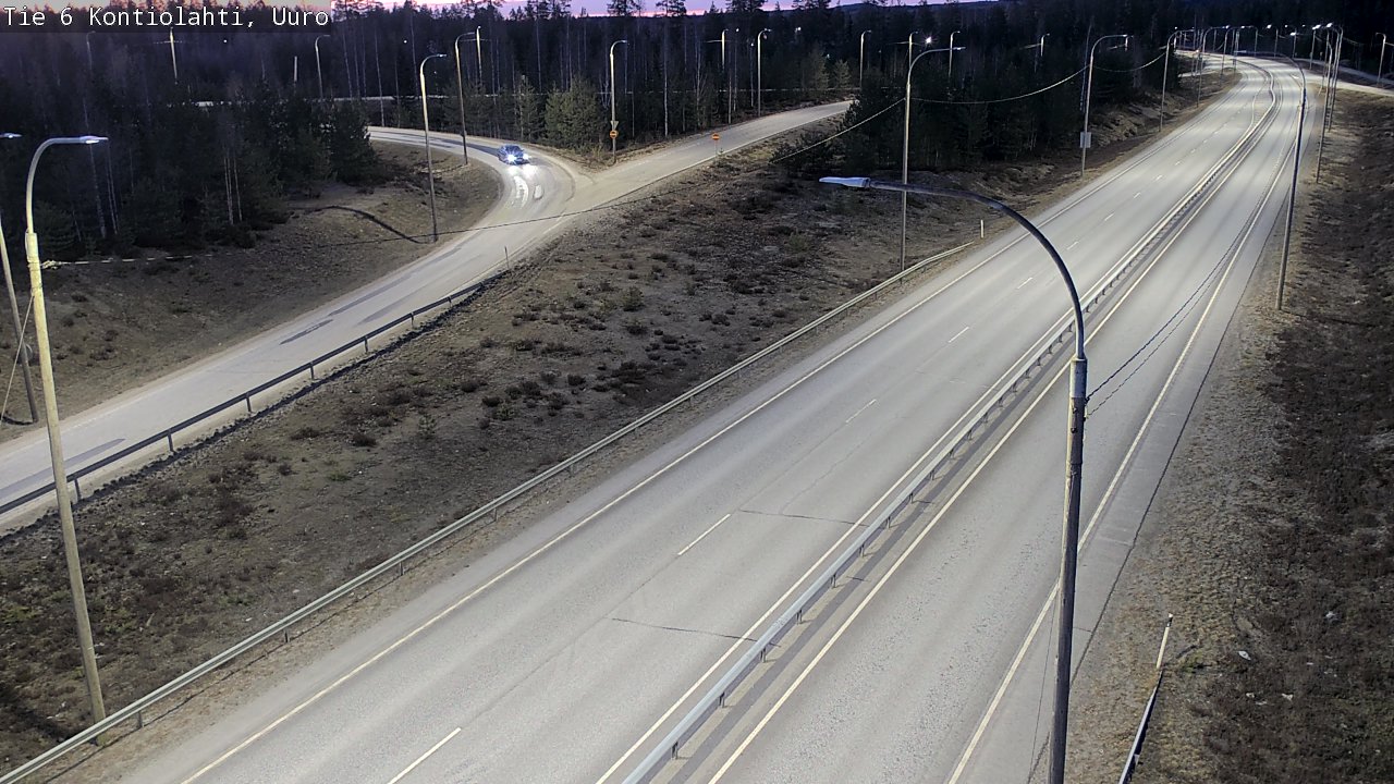 Kelikamerat Kuva Tie 6 Kontiolahti, Uuro, Kontiolahti, Pohjois-Karjala